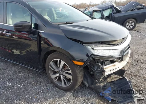 2022 Honda Odyssey Touring z USA, uszkodzony, nr VIN 5FNRL6H8XNB005937